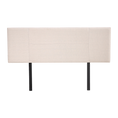 Load image into Gallery viewer, Linen Fabric Queen Bed Headboard Bedhead - Beige