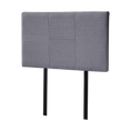 Load image into Gallery viewer, Linen Fabric Single Bed Headboard Bedhead - Grey