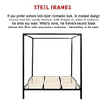 Load image into Gallery viewer, 4 Four Poster King Bed Frame