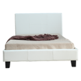 Load image into Gallery viewer, King Single PU Leather Bed Frame White