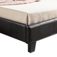 Load image into Gallery viewer, King Single PU Leather Bed Frame Brown