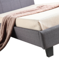 Load image into Gallery viewer, King Single Linen Fabric Bed Frame Grey
