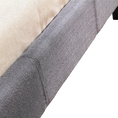 Load image into Gallery viewer, King Single Linen Fabric Bed Frame Grey