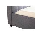 Load image into Gallery viewer, King Single Linen Fabric Deluxe Bed Frame Grey