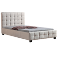 Load image into Gallery viewer, King Single Linen Fabric Deluxe Bed Frame Beige