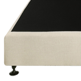 Load image into Gallery viewer, Palermo King Single Ensemble Bed Base Platinum Natural Sand Linen Fabric