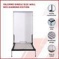 Load image into Gallery viewer, Palermo Single Size Wall Bed Diamond Edition