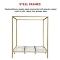 Load image into Gallery viewer, 4 Four Poster King Bed Frame