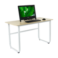 Load image into Gallery viewer, Wood & Steel Solid Computer Desk Home Office Furniture