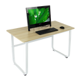 Load image into Gallery viewer, Wood & Steel Solid Computer Desk Home Office Furniture