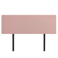 Load image into Gallery viewer, Linen Fabric King Bed Deluxe Headboard Bedhead - Pale Pink