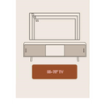 Load image into Gallery viewer, European Style TV Cabinet Entertainment Unit Stand Storage