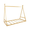 Load image into Gallery viewer, Kids Tent Montessori Toddler Floor Bed Wooden Bedframe