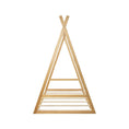 Load image into Gallery viewer, Kids Tent Montessori Toddler Floor Bed Wooden Bedframe