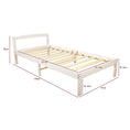 Load image into Gallery viewer, Natural Wooden Bed Frame Home Furniture