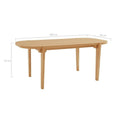 Load image into Gallery viewer, Bruno Rustic Farmhouse 6 Seater Dining Table