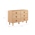 Load image into Gallery viewer, Spencer 6 Chest of Drawers in Natural