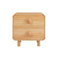 Load image into Gallery viewer, Spencer Natural Bedside Table