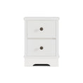 Load image into Gallery viewer, Margaux White Coastal Style Bedside Table
