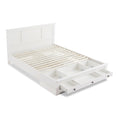 Load image into Gallery viewer, Margaux White Coastal Lifestyle Bedframe with Storage Drawers Queen
