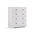 Load image into Gallery viewer, Margaux White Coastal Style Chest of Drawers Tallboy