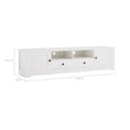 Load image into Gallery viewer, Margaux White Coastal Style 180cm Entertainment Unit