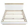 Load image into Gallery viewer, Aiden Industrial Contemporary White Oak Bed Frame - Double
