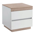 Load image into Gallery viewer, Ashley Coastal White Wooden Bedside Table