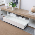 Load image into Gallery viewer, Ashley Coastal White Wooden TV Cabinet Entertainment Unit 180cm