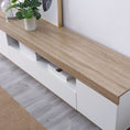 Load image into Gallery viewer, Ashley Coastal White Wooden TV Cabinet Entertainment Unit 180cm