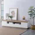 Load image into Gallery viewer, Ashley Coastal White Wooden TV Cabinet Entertainment Unit 180cm