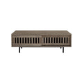 Load image into Gallery viewer, Nathan Mid-century Modern Dark Coffee Table with Storage