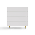 Load image into Gallery viewer, Kori White 4 Chest of Drawers