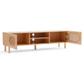 Load image into Gallery viewer, Kailua Rattan 160CM TV Stand in Maple