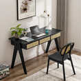 Load image into Gallery viewer, Lara Rattan Desk Console Table