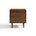 Load image into Gallery viewer, Pierre Walnut Bedside Table