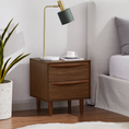Load image into Gallery viewer, Pierre Walnut Bedside Table