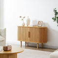Load image into Gallery viewer, Kate Column Wooden Sideboard Table in Natural