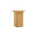 Load image into Gallery viewer, Kate Round Column Side Table in Natural