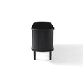 Load image into Gallery viewer, Kate Black Column TV Stand 160cm