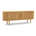 Load image into Gallery viewer, Kate Column TV Stand in Natural 160cm