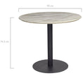 Load image into Gallery viewer, Tyler Black Mid-Century Design Round Dining Table