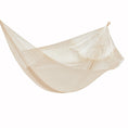 Load image into Gallery viewer, Mayan Legacy Queen Size Super Nylon Mexican Hammock in Cream Colour