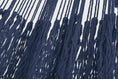 Load image into Gallery viewer, Outdoor undercover cotton Mayan Legacy hammock with hand crocheted tassels King Size Blue