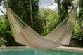 Load image into Gallery viewer, Outdoor undercover cotton Mayan Legacy hammock Family size Marble