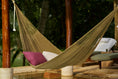 Load image into Gallery viewer, Outdoor undercover cotton Mayan Legacy hammock King size Cedar