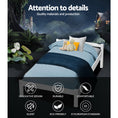 Load image into Gallery viewer, Artiss Bed Frame King Single Size Wooden White LEXI