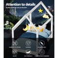 Load image into Gallery viewer, Artiss Bed Frame Wooden Kids House Frame White CASA