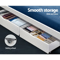 Load image into Gallery viewer, Artiss 2x Bed Frame Storage Drawers Trundle White