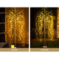 Load image into Gallery viewer, Jingle Jollys 2.1M Solar Christmas Tree 600 LED Trees String Lights Warm White